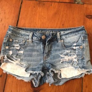 American Eagle short shorts
